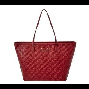 Kate Spade Margareta Penn Place Xl Tote Bag Red